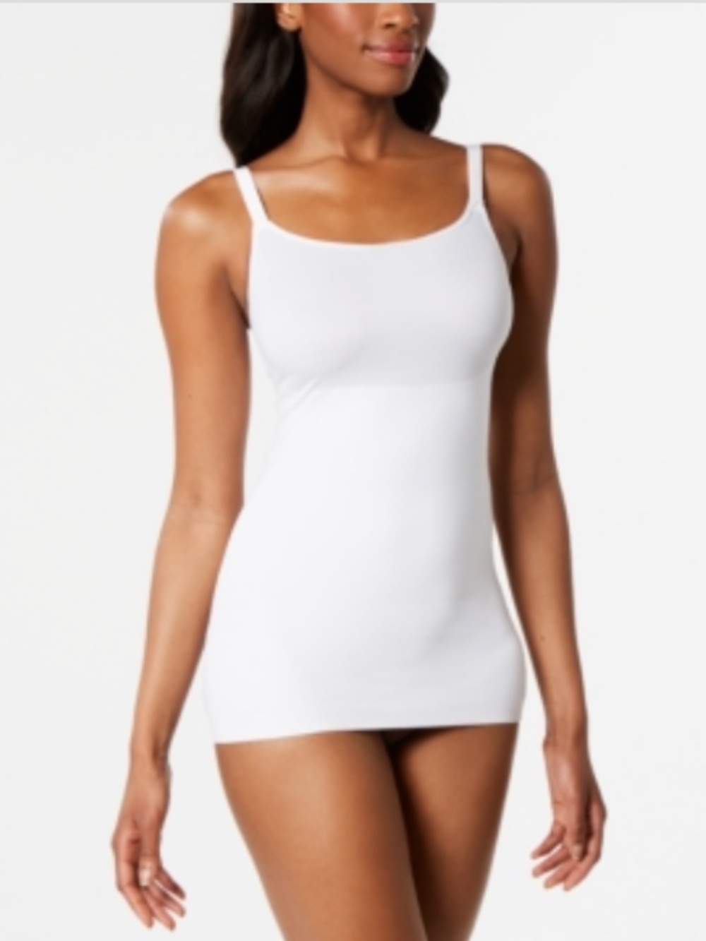 Womens Cover Your Bases Cami Large Size White NWT